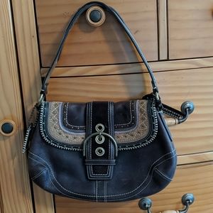 Coach All Leather Purse